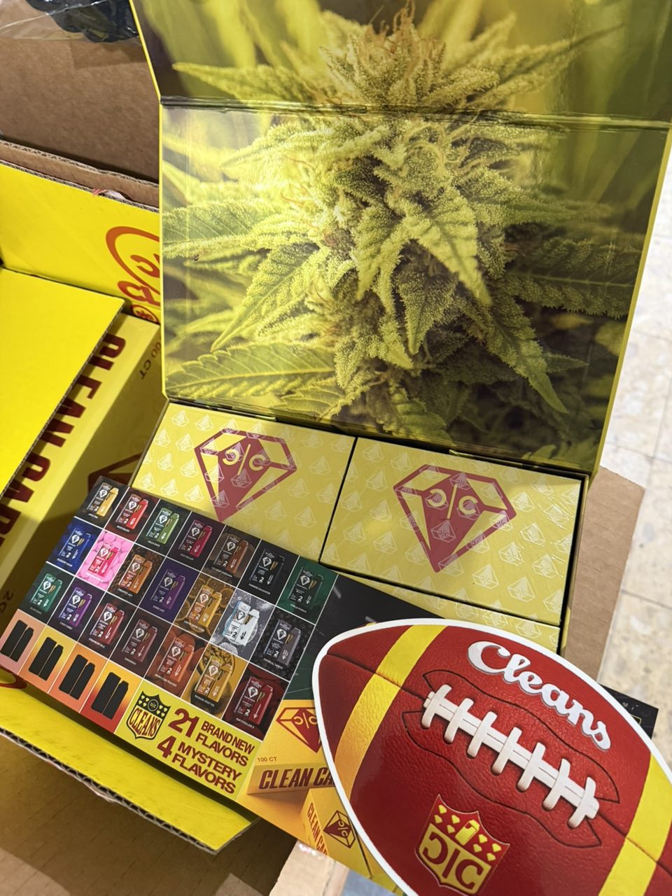 New Authentic Cleans 2g (yellow edition)   — Carts available in Los Angeles