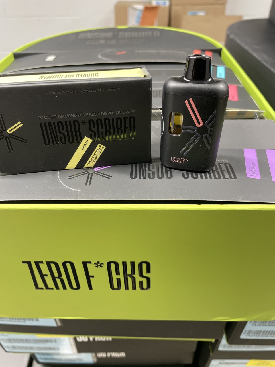 Unsubscribed 2g Liquid Diamonds Disposable — Carts available in Los Angeles