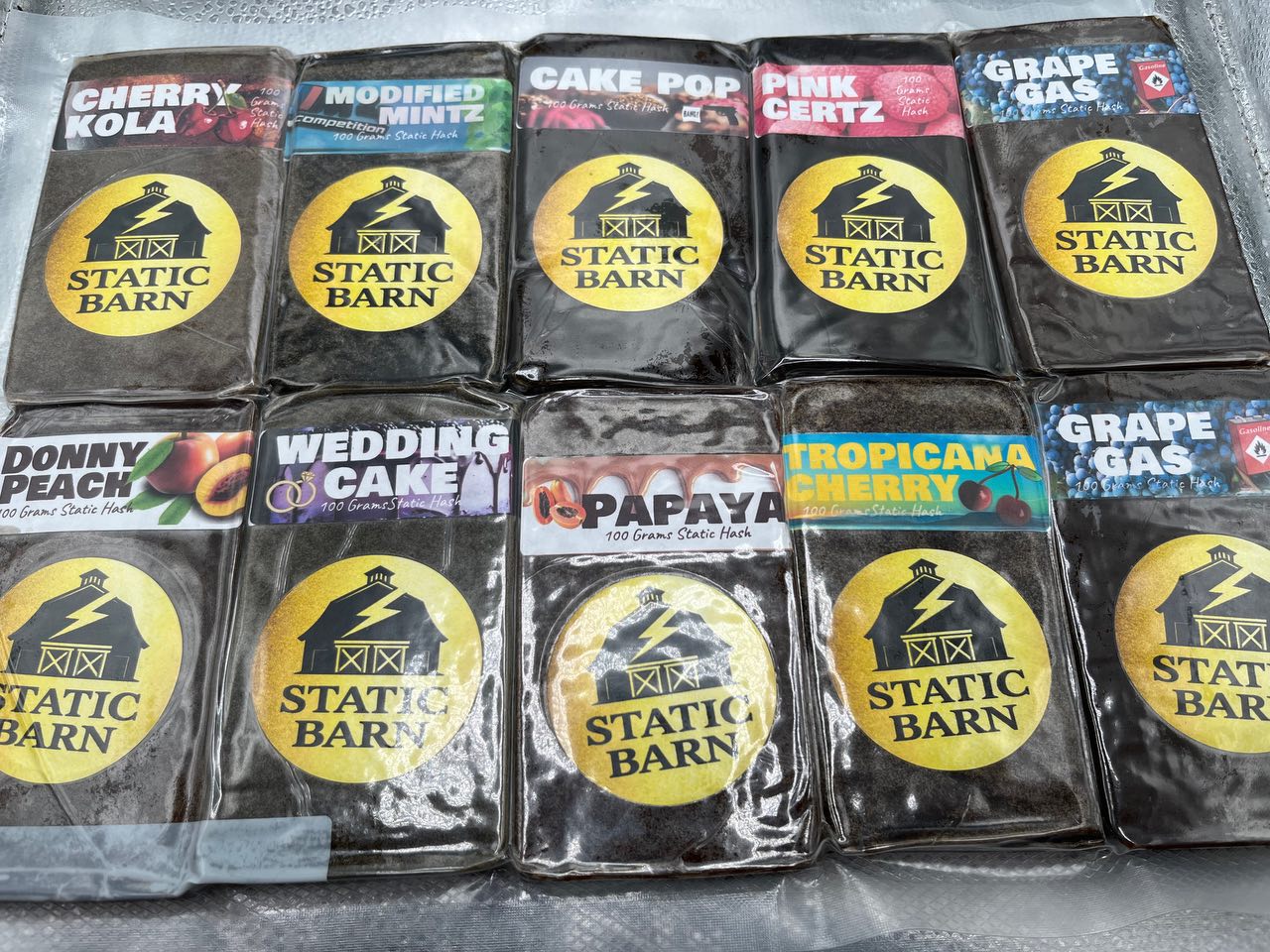 Static hash 🧤 200g  — Sugar available in Los Angeles
