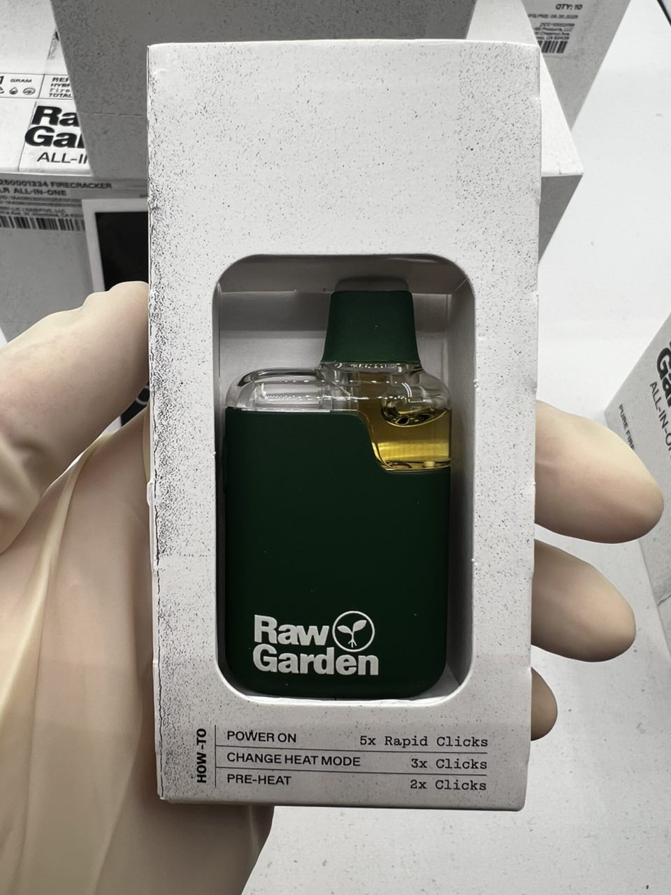Raw Garden AIO Refined Live Resin 🍃 — Carts available in Los Angeles