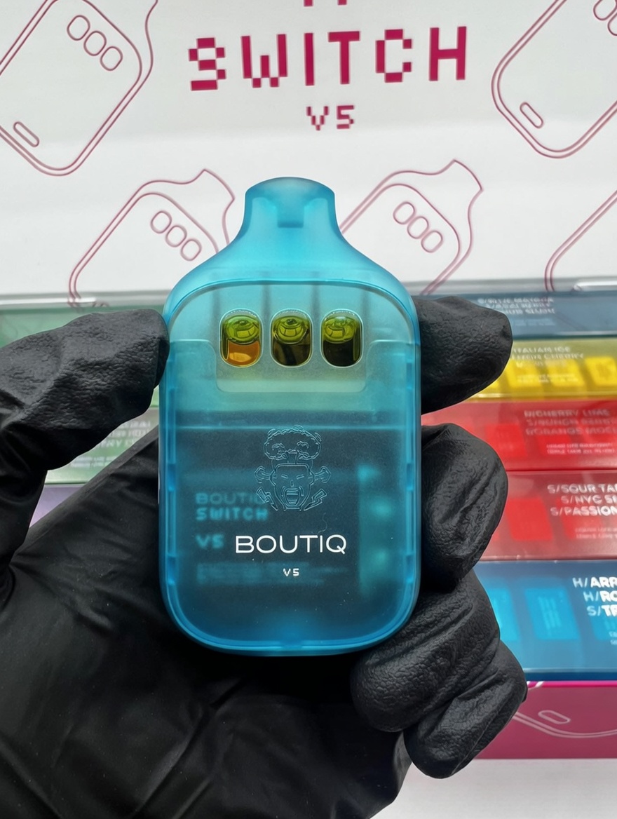 Boutiq Switch V5 Triple Chamber 🌬️ available in Los Angeles