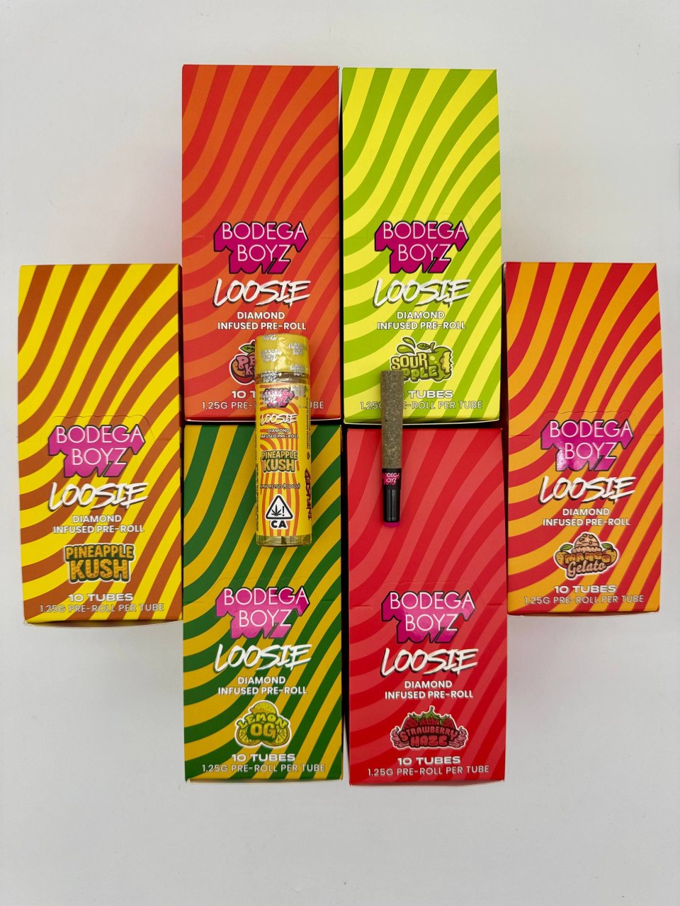 Bodega Boyz: Loosie Diamond Infused Joints 🚨🔥 — Pre Rolls available in Los Angeles