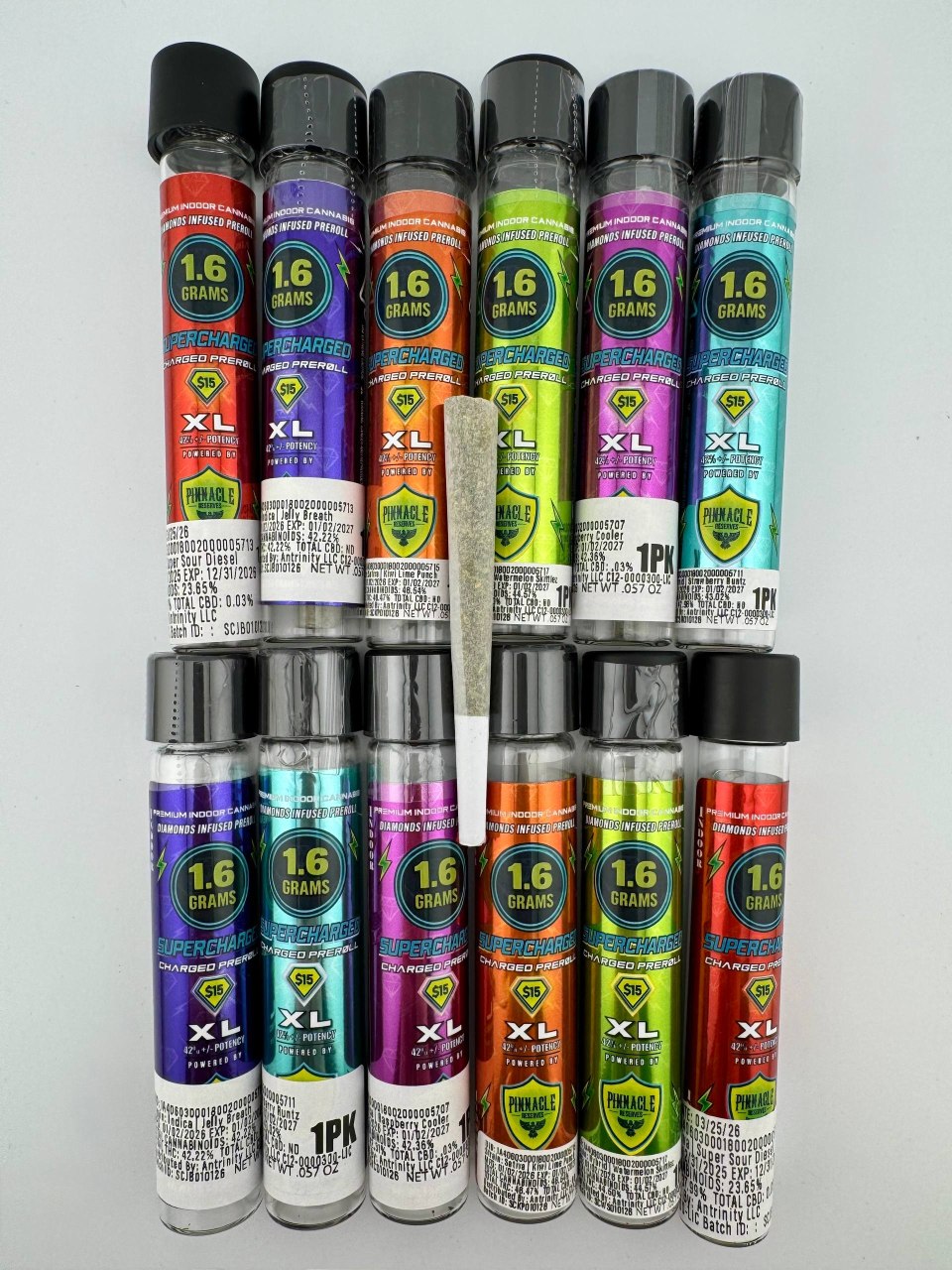 Pinnacle Reserves: Supercharged XL Diamond Infused Joints 🚨💎 — Pre Rolls available in Los Angeles
