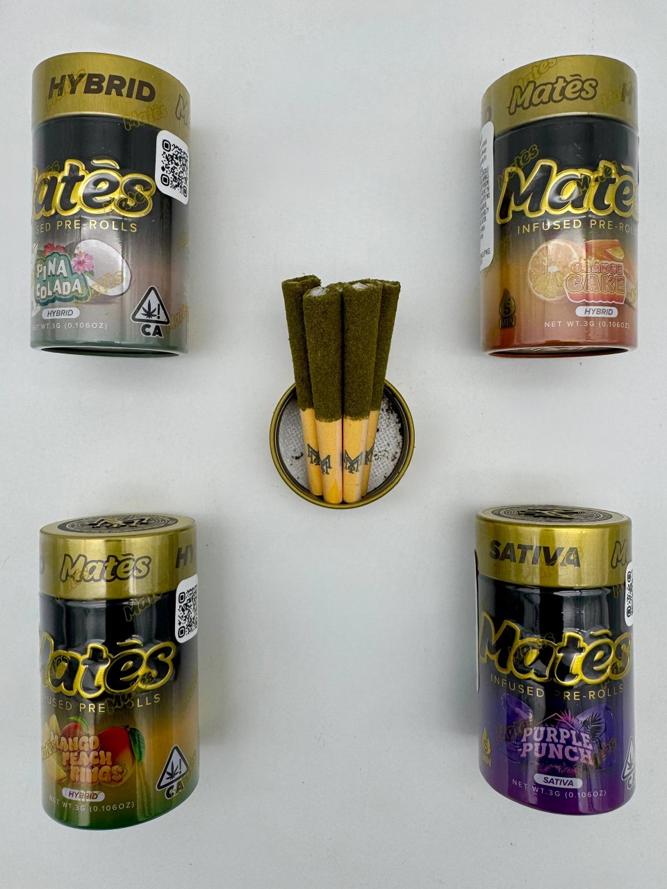 Muha Meds: Mates 5-Pack Infused Pre-Rolls 🚨🔥 — Pre Rolls available in Los Angeles