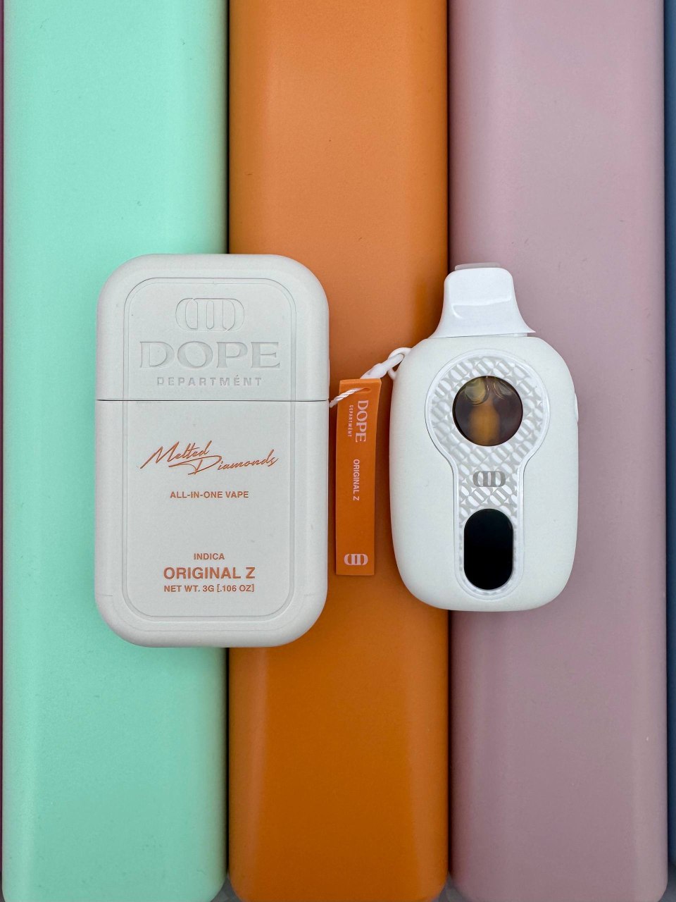 Dope Department: Melted Diamonds 3-Gram All-In-One Vape 🚨💎 — Carts available in Los Angeles