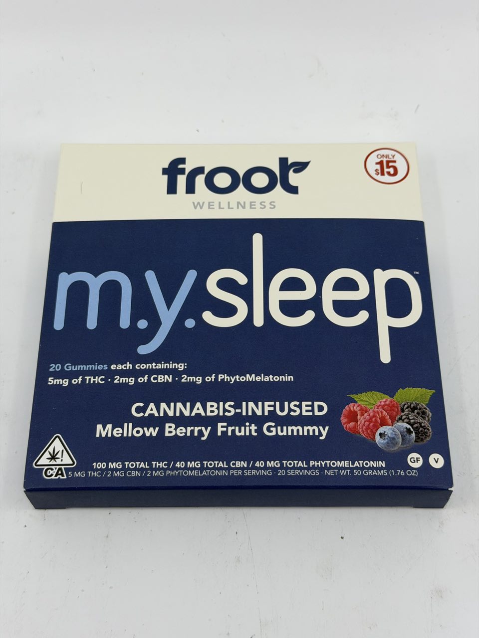 Froot Wellness: M.Y. Sleep Mellow Berry Fruit Gummies 🚨💤 — Edibles available in Los Angeles