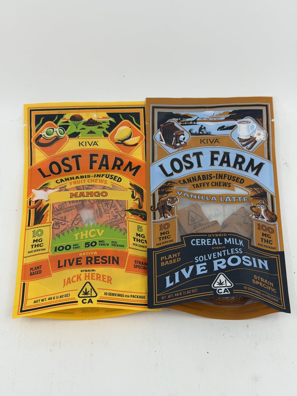Kiva Lost Farm: Strain-Specific Live Resin & Rosin Chews 🚨🍬 — Edibles available in Los Angeles