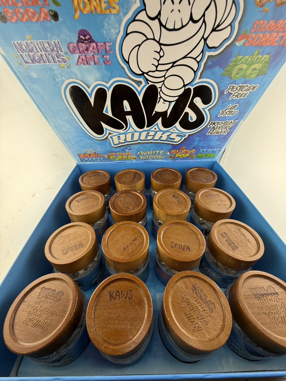 Kaws Rocks "Snowcap Edition" Jars βοΈ π β Hybrid available in Los Angeles