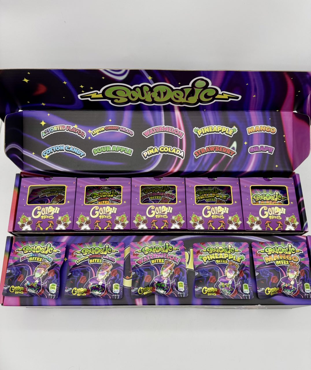 Sourdelic  🚨3.5G Mushroom Infused Gummies 🚨 — Edibles available in Los Angeles