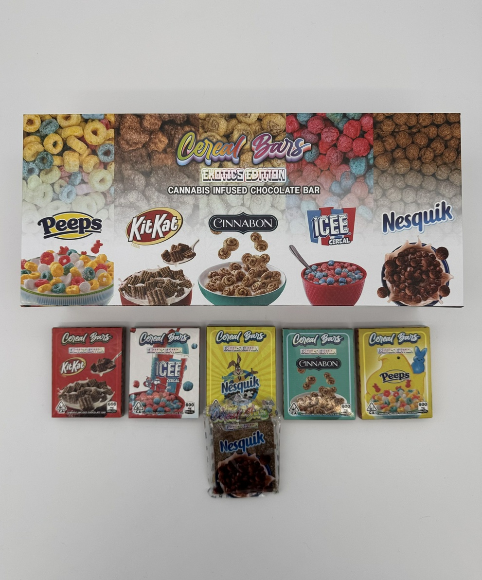 Cereal Bars - Exotic Edtion   🚨600mg THC Chocolate🚨 — Edibles available in Los Angeles