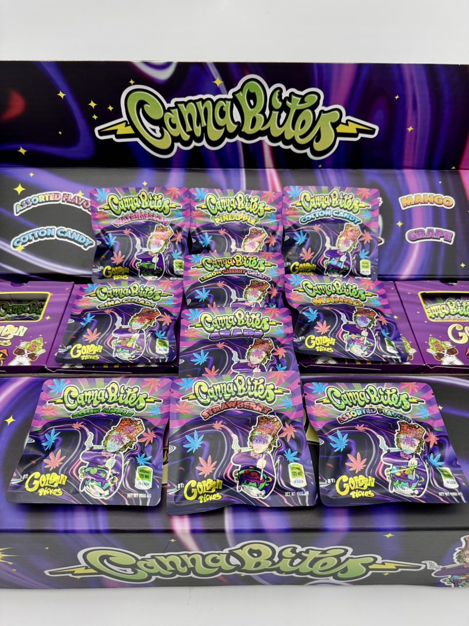 Canna Bites - By: Golden Ticket   🚨1000mg THC Gummies🚨 — Edibles available in Los Angeles